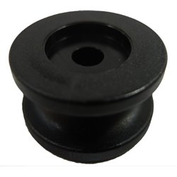 Bouton rond pour corde élastique 