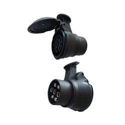 Adaptateur court mini de 7 sur 13-pol