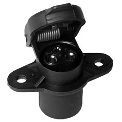 Steckdose 3-pol Kunststoff