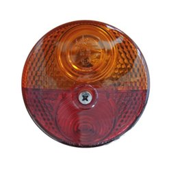 Feu arrière clignotant BS26/25 12V passe-câble