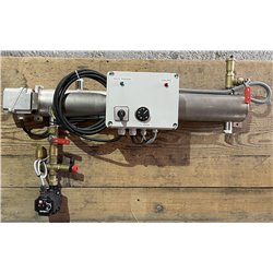 Réchauffeur d'eau pour circuit aller retour 200m