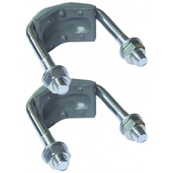 Paire de brides de fixation 1/1/4’’ - 2’’