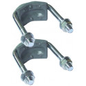 Paire de brides de fixation 1/1/4’’ - 2’’