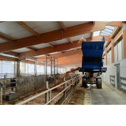 Pailleuse à tapis pour logettes DTH2 2