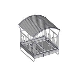 RATELIER 12 PLACES TYPE FESTON 2X2M 