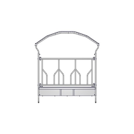 RATELIER 12 PLACES TYPE FESTON 2X2M 