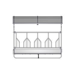 RATELIER 14 PLACES TYPE BIGBAL FESTON 2X3M 2