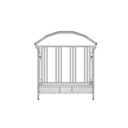 RÂTELIER 12 PLACES  POUR CHEVAUX 2X2M 2