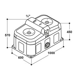Abreuvoir antigel sans électricité pour bovin/chevaux/ovin 2