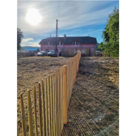 Ganivelles en Acacia