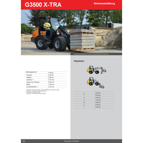 Chargeuse Giant G3500 X-TRA