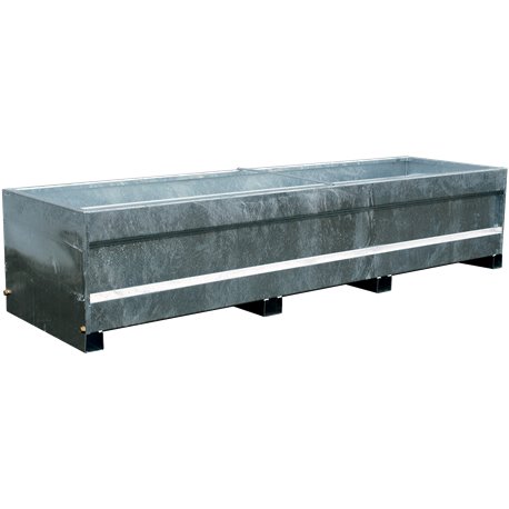 Bac d'herbage rectangulaire 