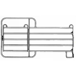 BARRIÈRE DE CONTENTION CORRAL  305X135CM AVEC PORTE 