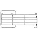 BARRIÈRE DE CONTENTION CORRAL  366X135CM AVEC PORTE 