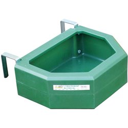 Mangeoire à crochets anti-gaspillage pour chevaux