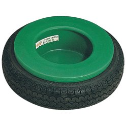 Mangeoire de prairie à pneu pour chevaux