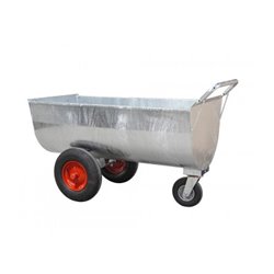 Chariot d'alimentation galvanisé
