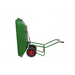 Brouette en acier basculable 2 roues