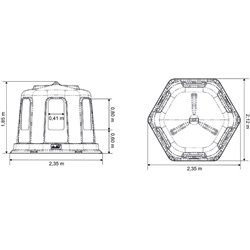 Râtelier en polyéthylène 2