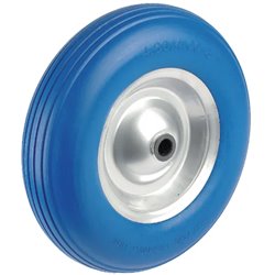 Roue en polyuréthane - Bleu